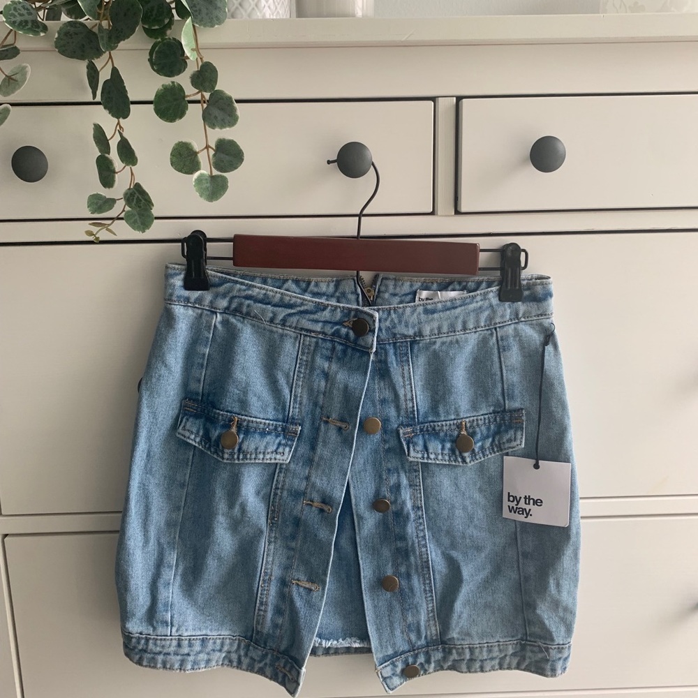 By The Way Denim Mini Skirt